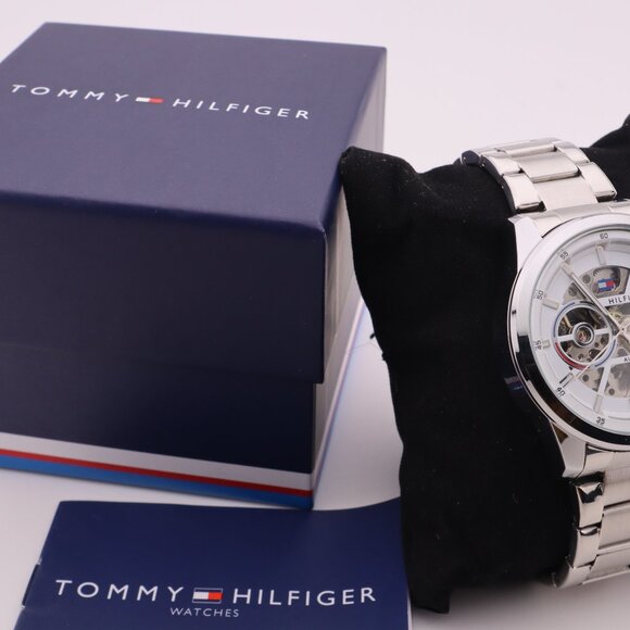 Tommy Hilfiger Men's Automatic skeleton Watch - Picture 9 of 9